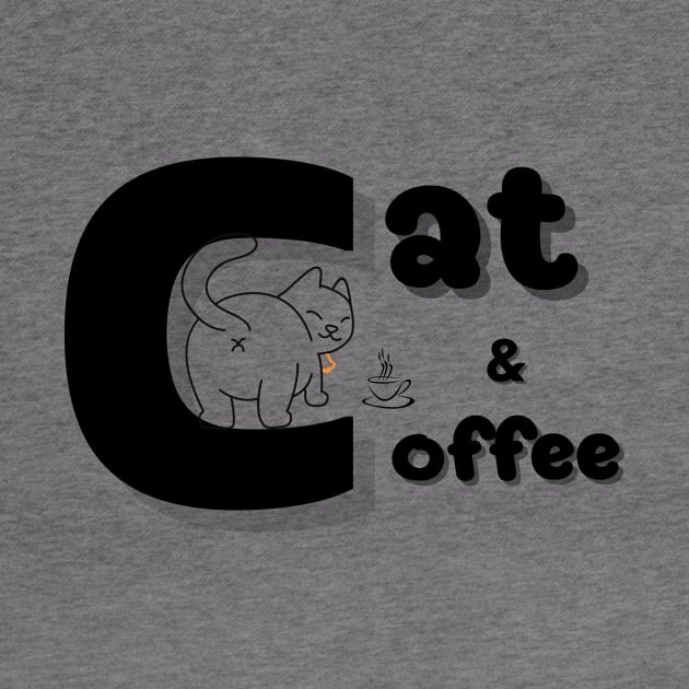 cat and coffee by Amart